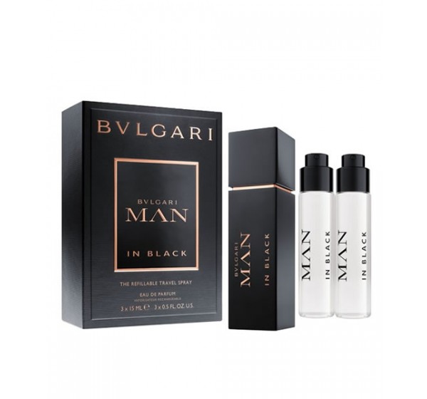 [Bvlgari] Set nước hoa nam Bvlgari Man In Black 3x15ml EDP